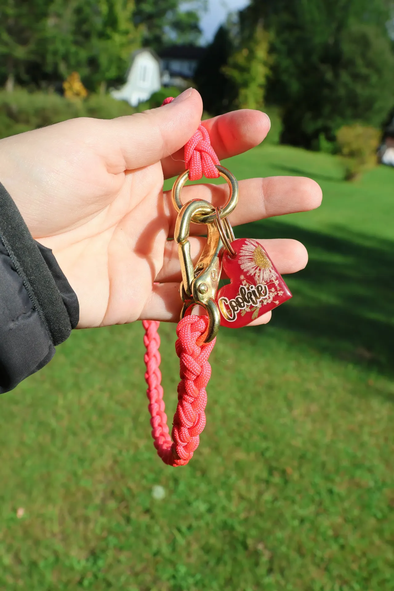 Porte-médaille en paracorde