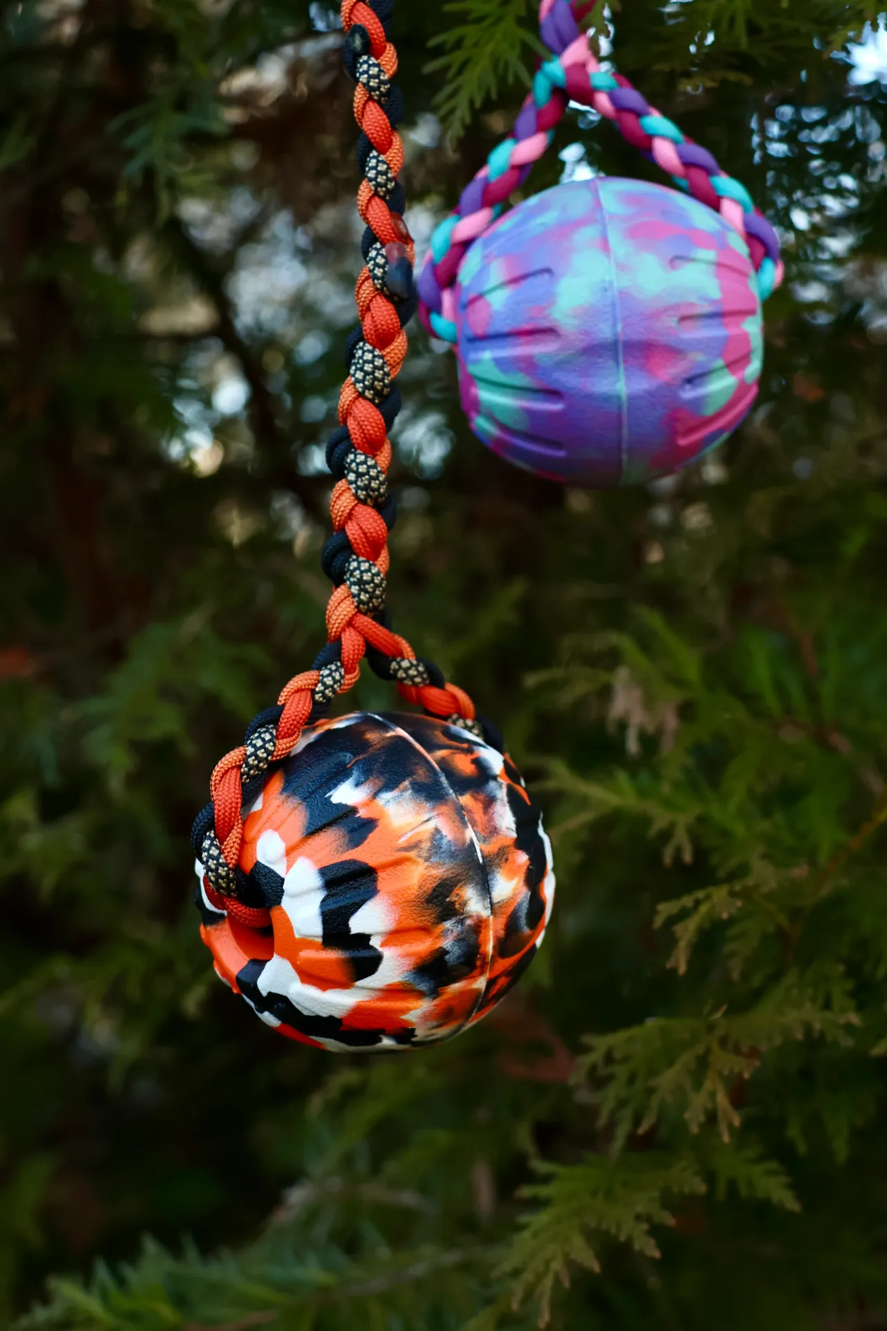 Balle TUG - poignée en paracorde (Je préfère 7 cm, Je préfère 5 cm)