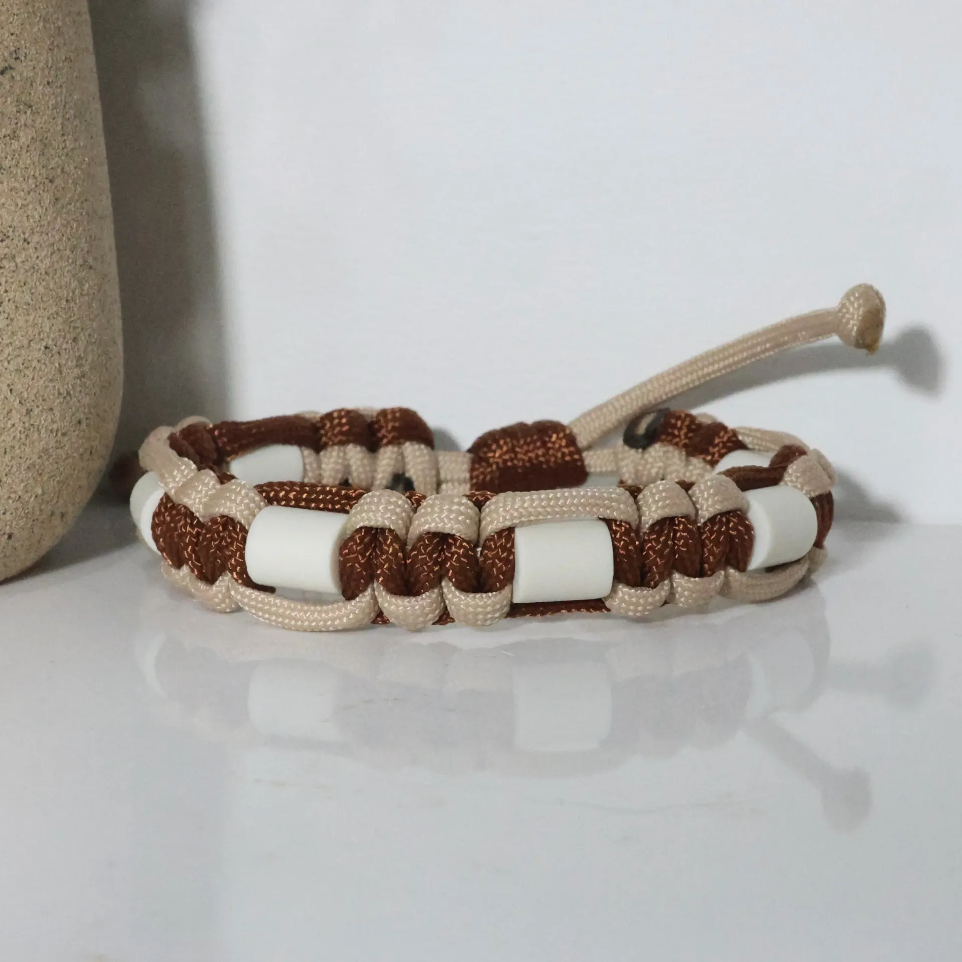 Collier EM Cobra (sable et brun chocolat) (xx-small (7 à 11 pouces))