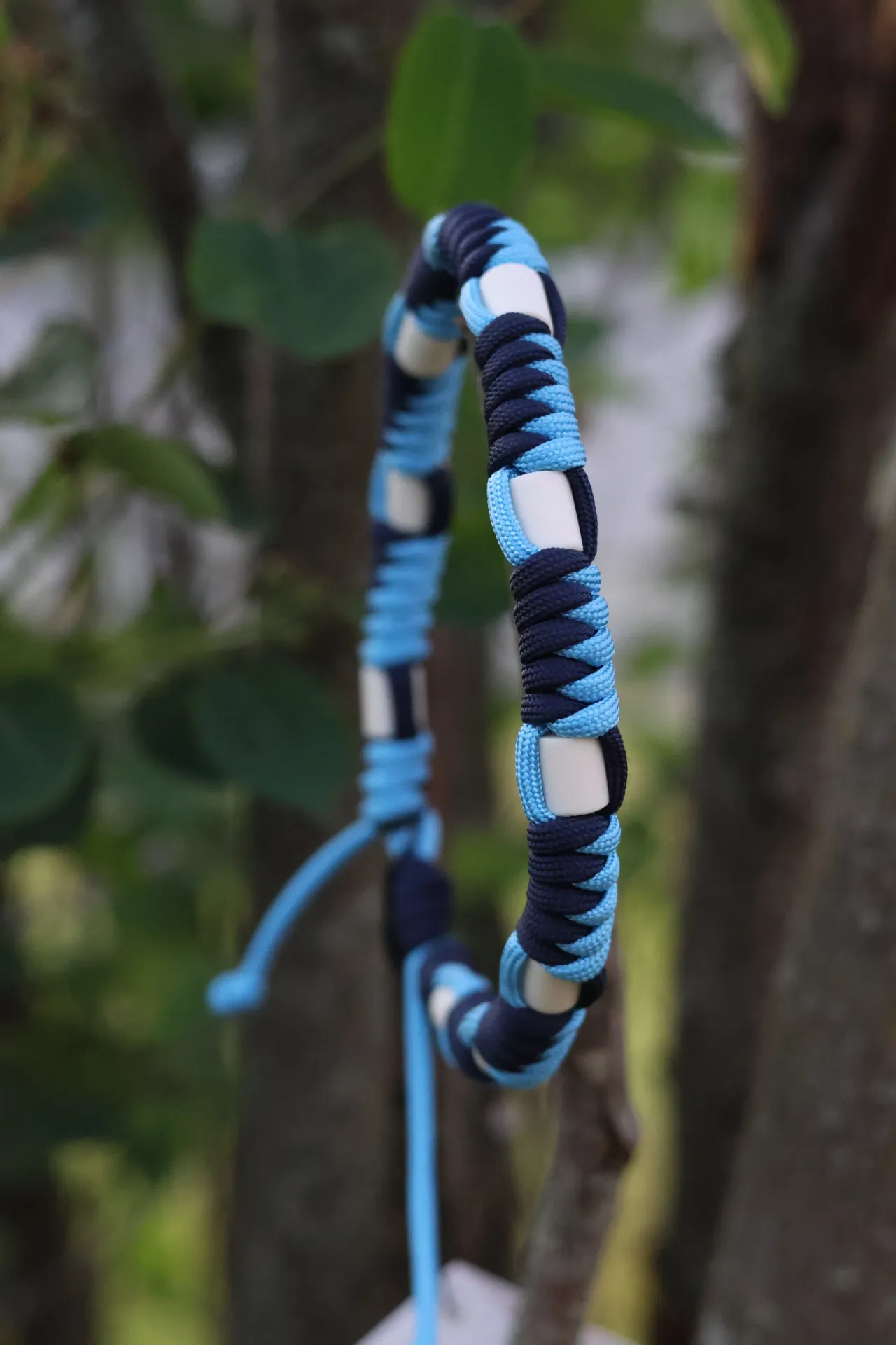 Collier EM Chasseur - personnalisable (7 pouces, Carte blanche, Pas de couleur supplémentaire)